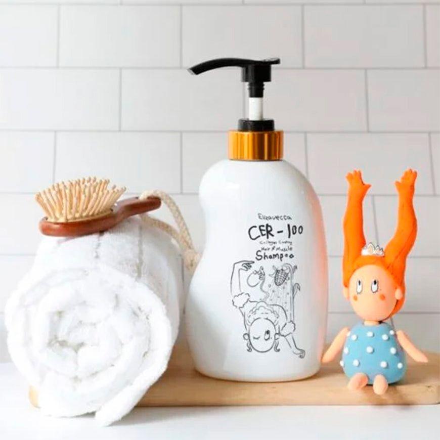 CER-100 Colágeno Coating Hair A+ Muscle Shampoo Coreano-2