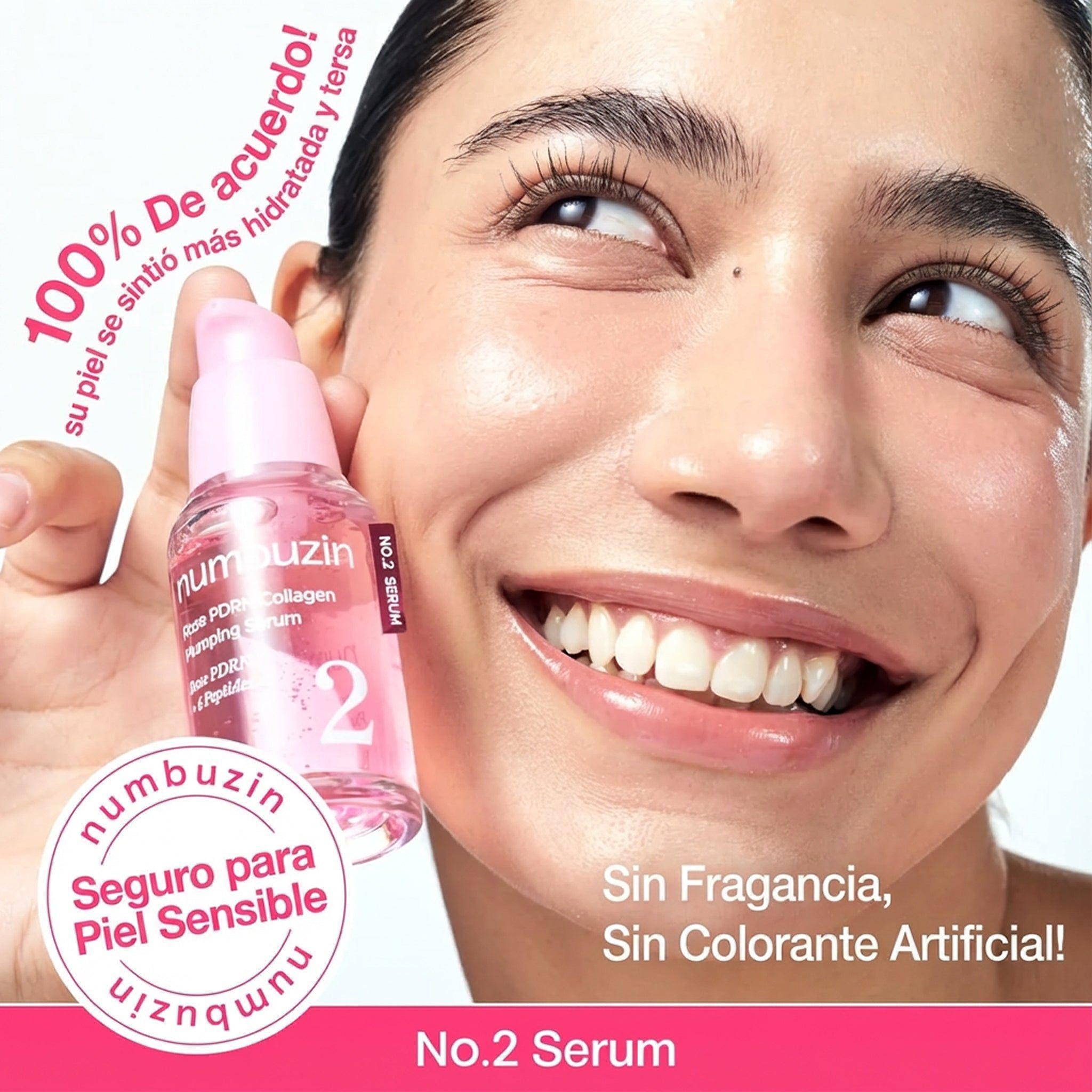 No.2 Rose PDRN Sérum Reafirmante e Hidratante Coreano-4