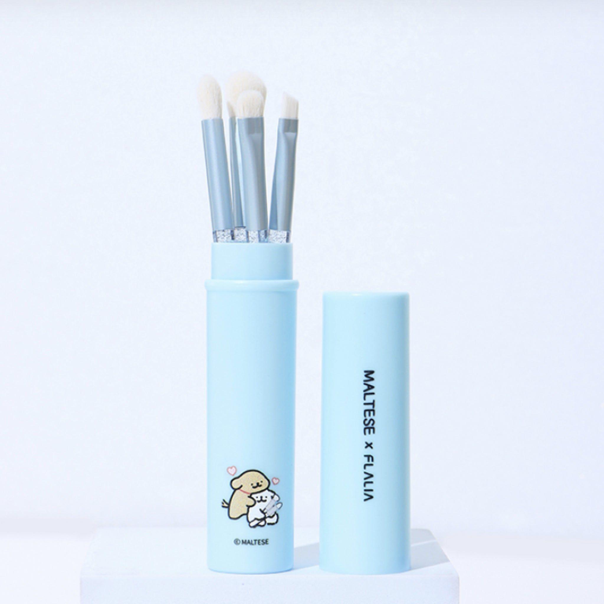 Maltese Set de 4 Brochas para Ojos-4