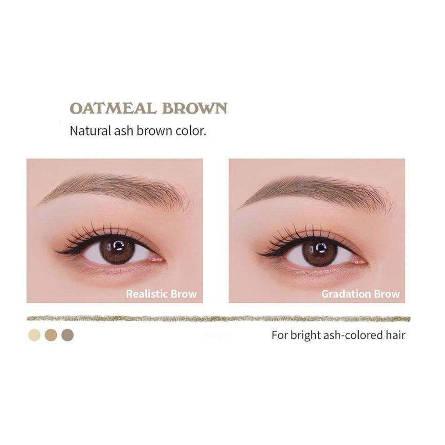 Delineador para cejas con una punta fina  N°1 Oatmeal Brown-1