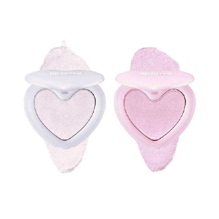 Iluminador coreano con fórmula compacta y jelly - LILY BY RED Luv Beam Glow Veil 01 #Dreamy Beam-2