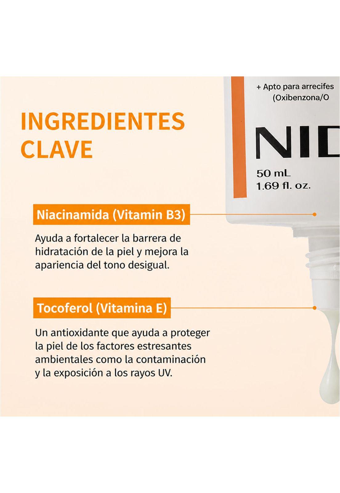 Protector Solar NIDA Invisible Fit SPF50+ 50 ml-4