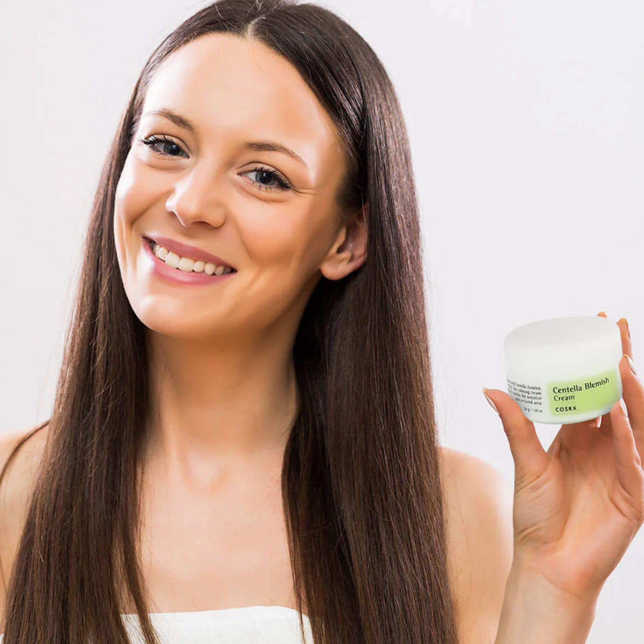 Crema Coreana Centella Imperfecciones Y Acné-3