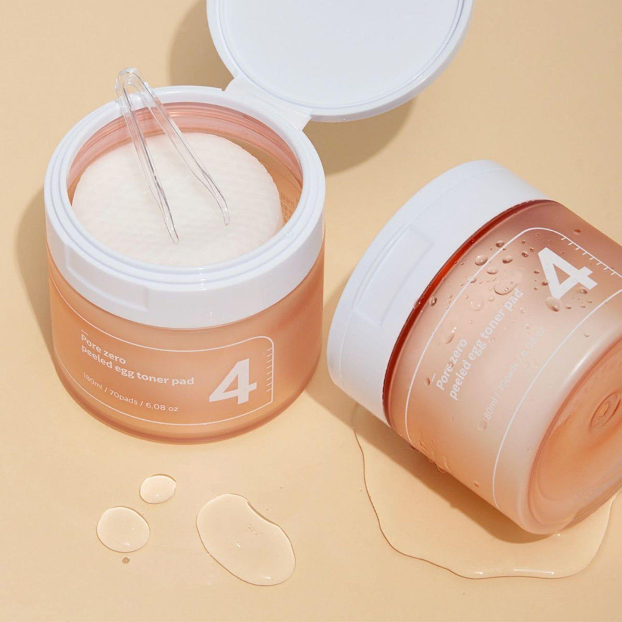 Numbuzin Almohadillas Tonificadoras para Poros con Niacinamida Cosmética Coreana 70 Unidades-3