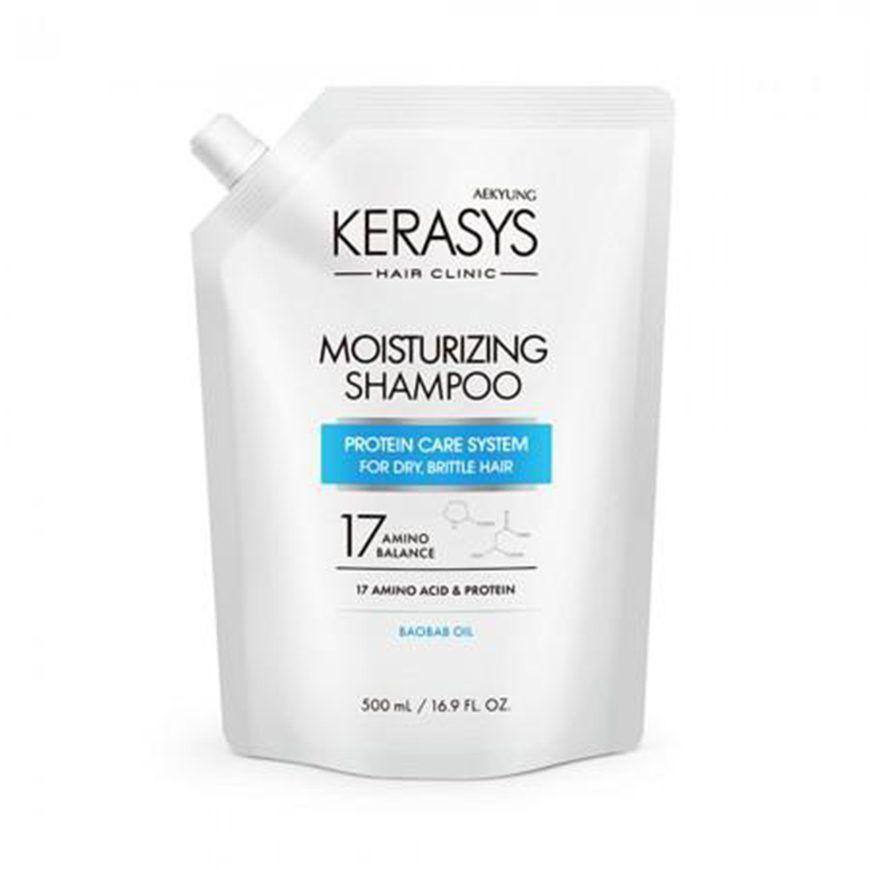 Shampoo coreano hidratante para cabello seco y dañado 500 ml-0