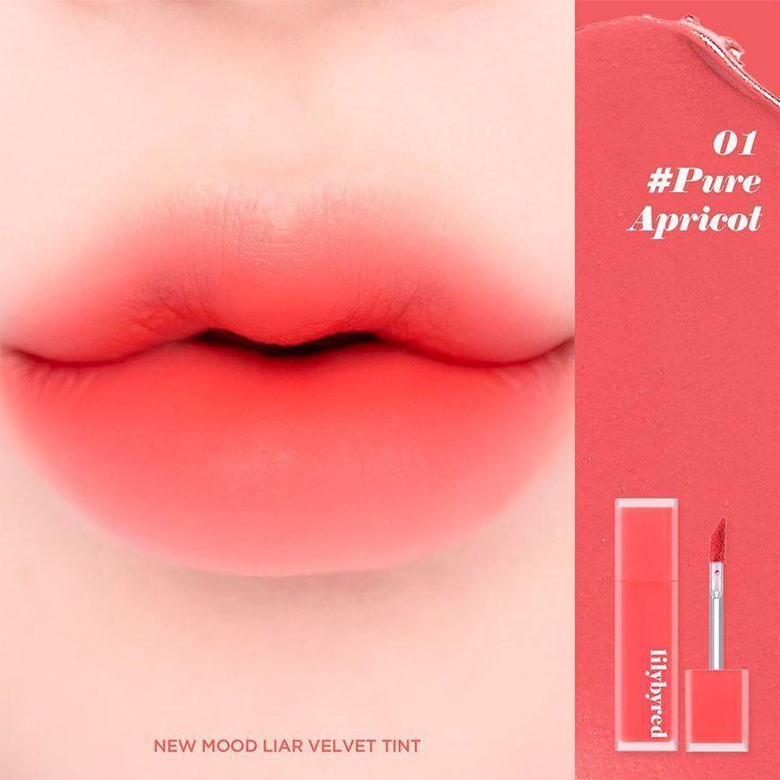 Tinta Labial Velvet Mood Coreana (10 colores)-0