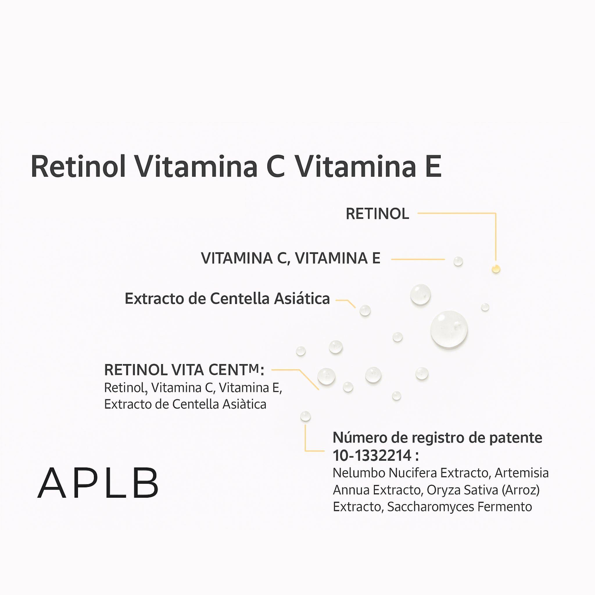 Retinol Vitamin C Vitamin E Ampoule Serum 40ml-2