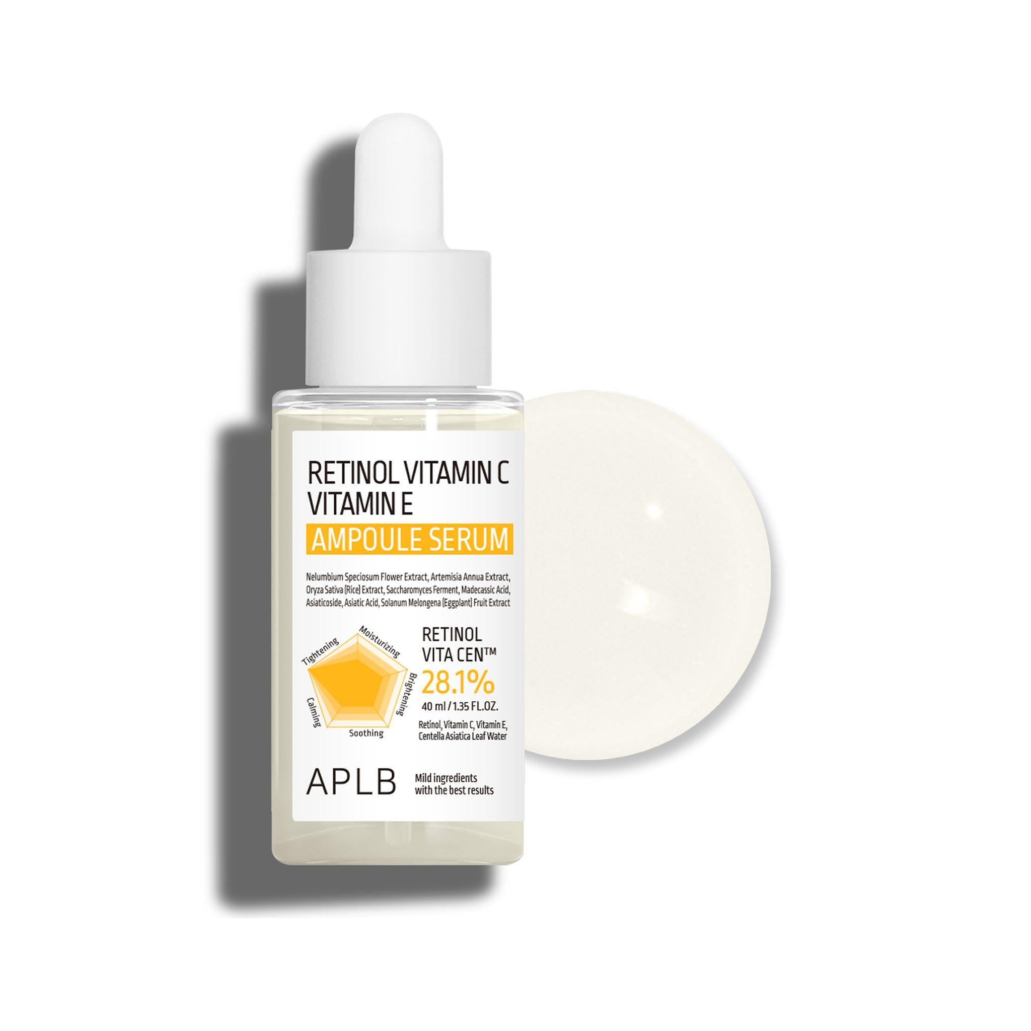 Retinol Vitamin C Vitamin E Ampoule Serum 40ml-6