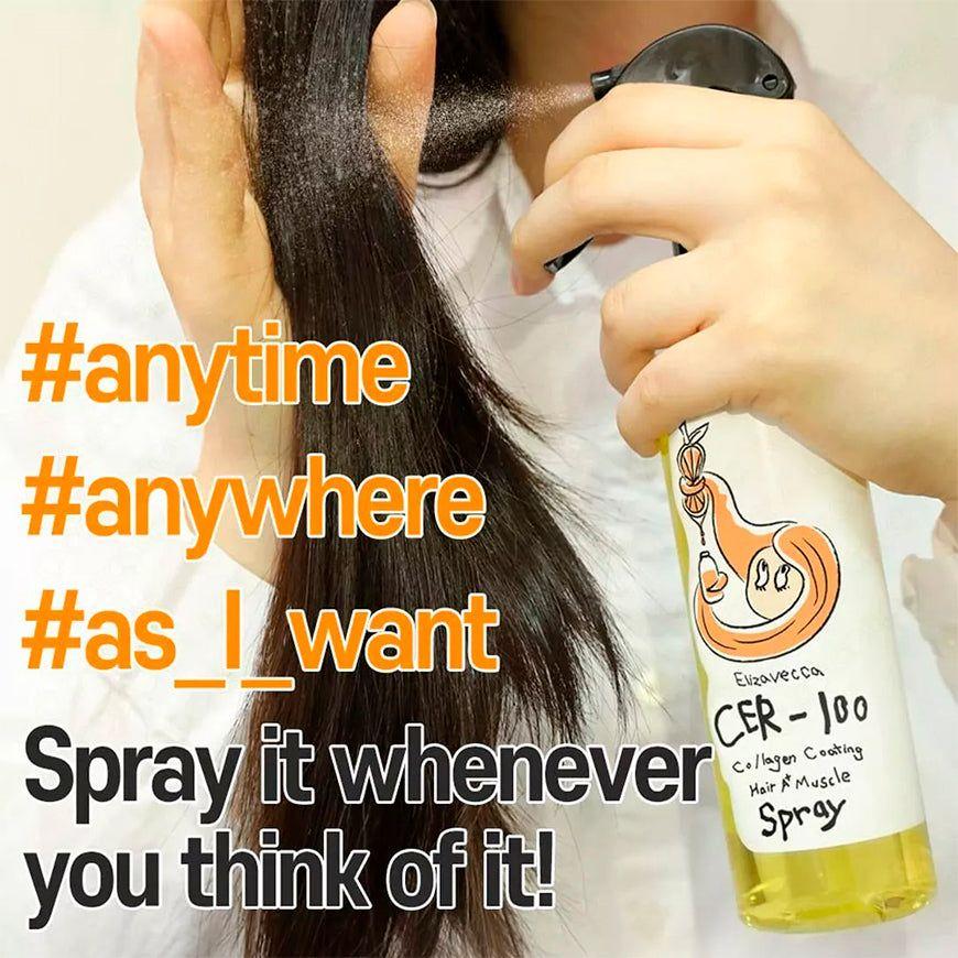 Spray Capilar Con Colágeno Cer-100 Coreano-5