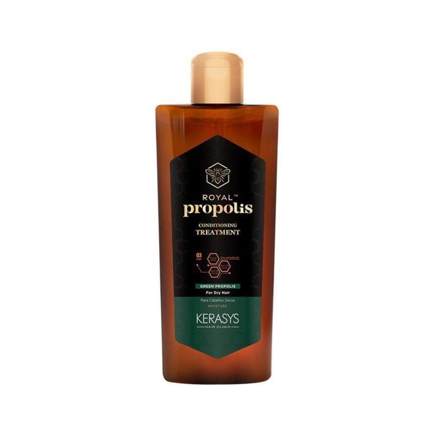 Tratamiento con jalea real altamente para cabellos crespos y secos - KERASYS Green Treatment 180ml-0