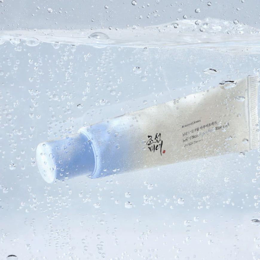 Protector Solar Coreano Aqua Fresh Arroz B5  Kit de 2 envases de 50ml-2