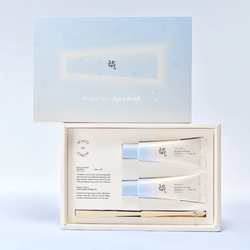Protector Solar Coreano Aqua Fresh Arroz B5  Kit de 2 envases de 50ml-6