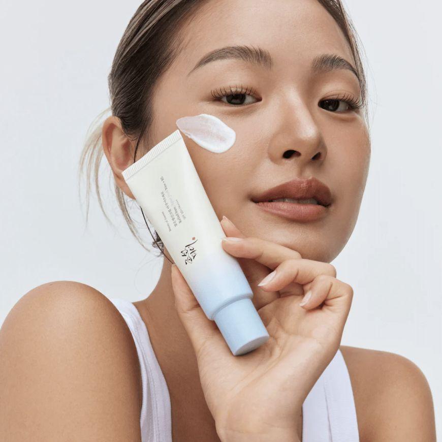 Protector solar coreano hidratante (Pack 2 unidades de 50 ml + Abanico de Regalo)-7