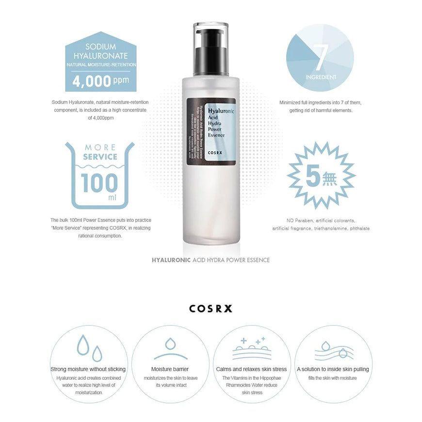 COSRX Esencia Facial Hidratante con Ácido Hialurónico 100 ml-4