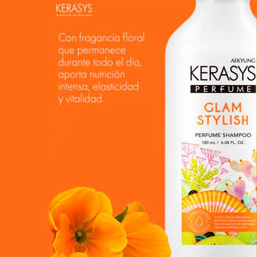 Shampoo Perfumado Glam & Stylish Cabello Brillante-3