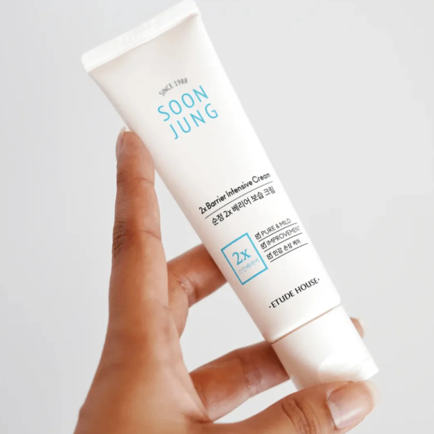 Crema facial coreana calmante e hidratante 60 ml-2