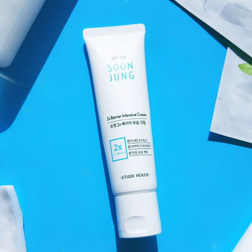 Crema facial coreana calmante e hidratante 60 ml-5