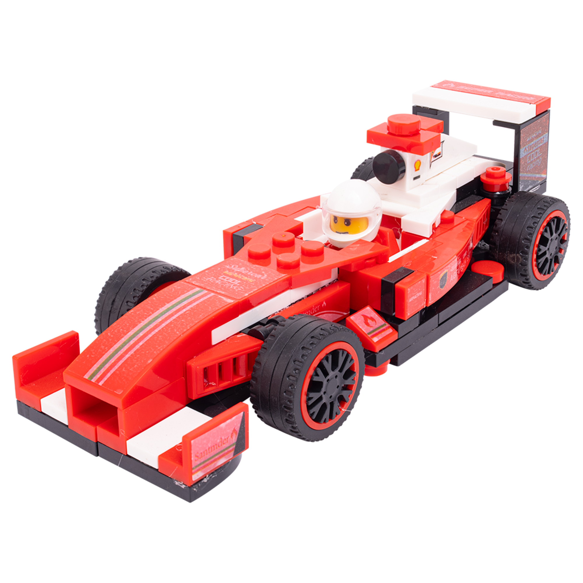 Súper Auto Deportivo Rojo Armable-0