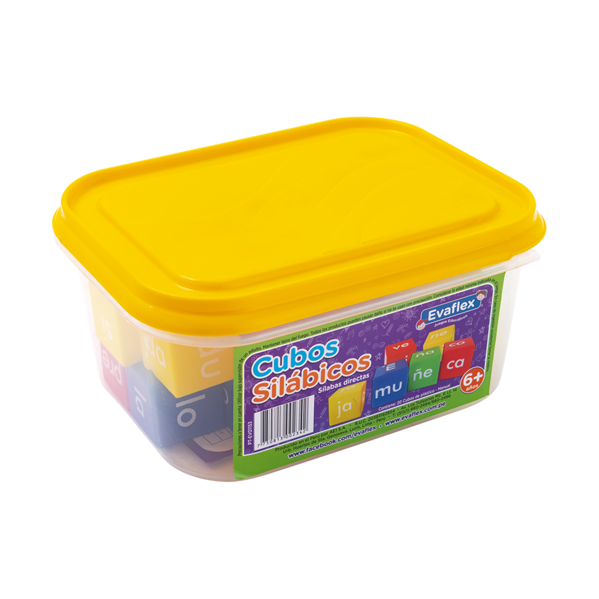 Cubos Silábicos Evaflex-2