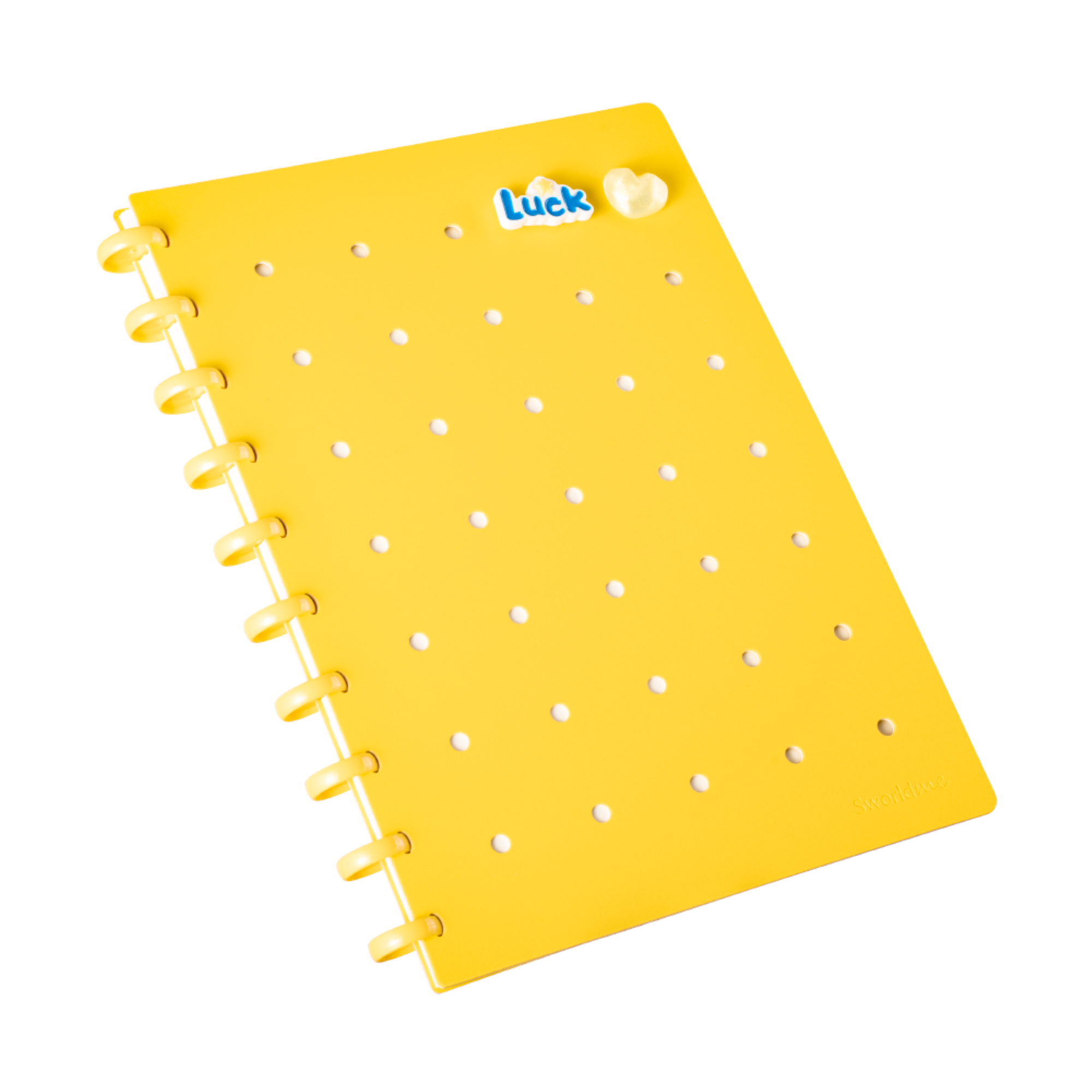 Cuaderno B5 c/ Pines Amarilla Anillado-2