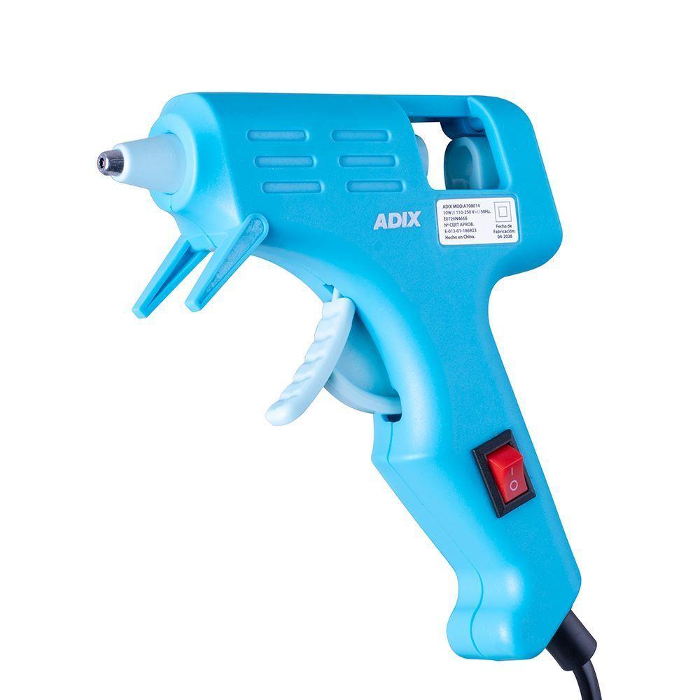 Pistola para Silicona Celeste-2