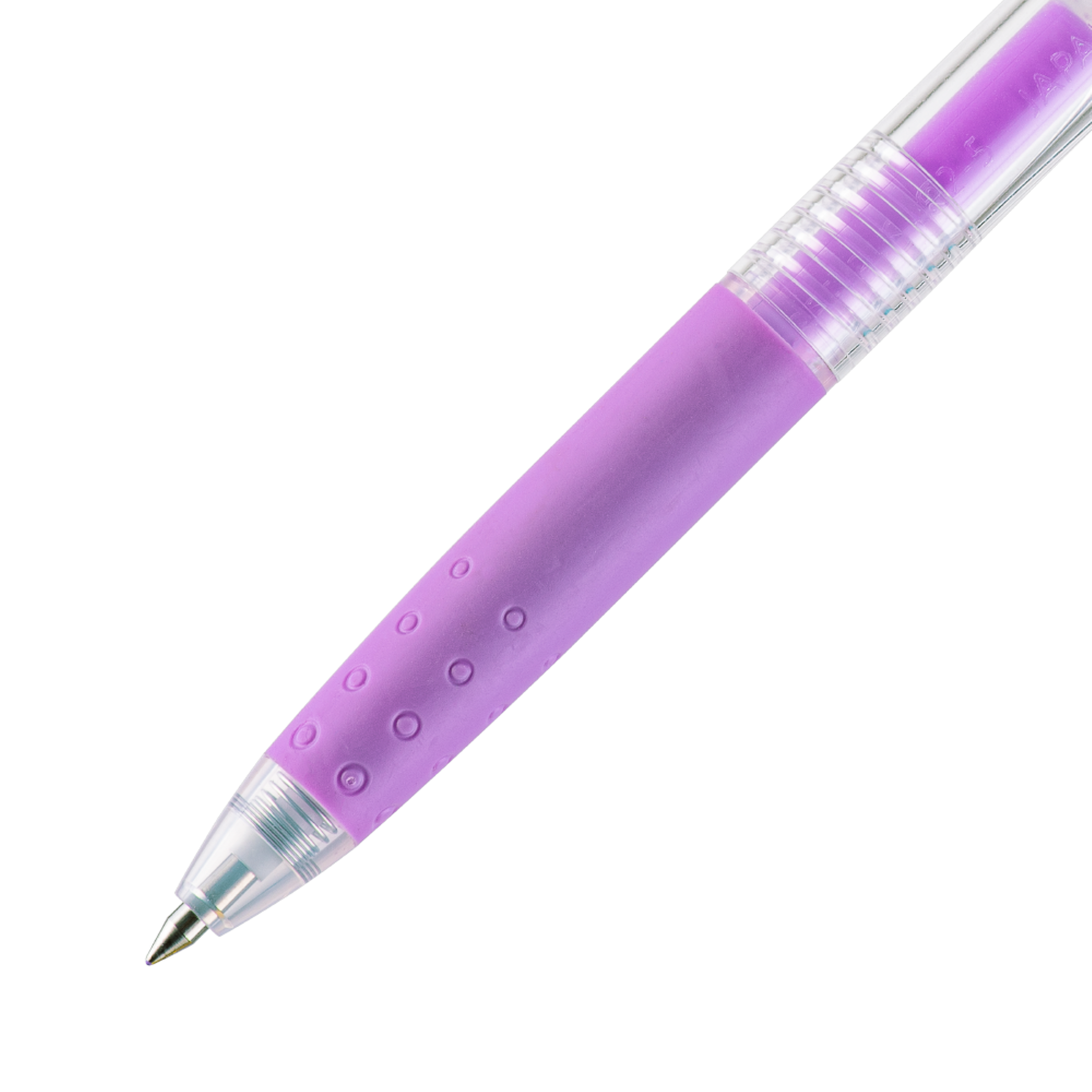 12 un. Lapiz Gel Pop´lol Violeta Pastel 0.5 mm.-2