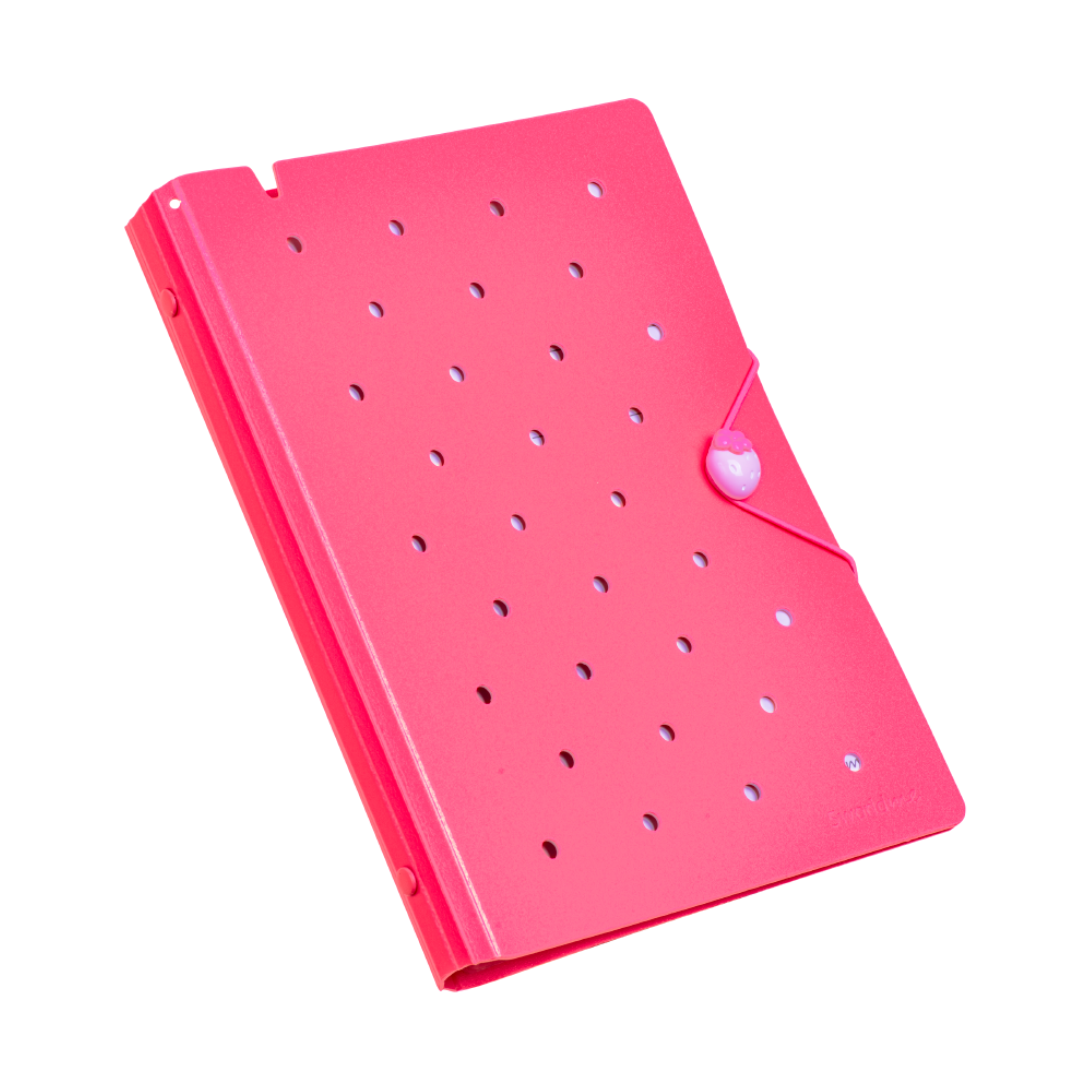 Agenda A5 Fucsia Tapa Pin  6 Anillos-2