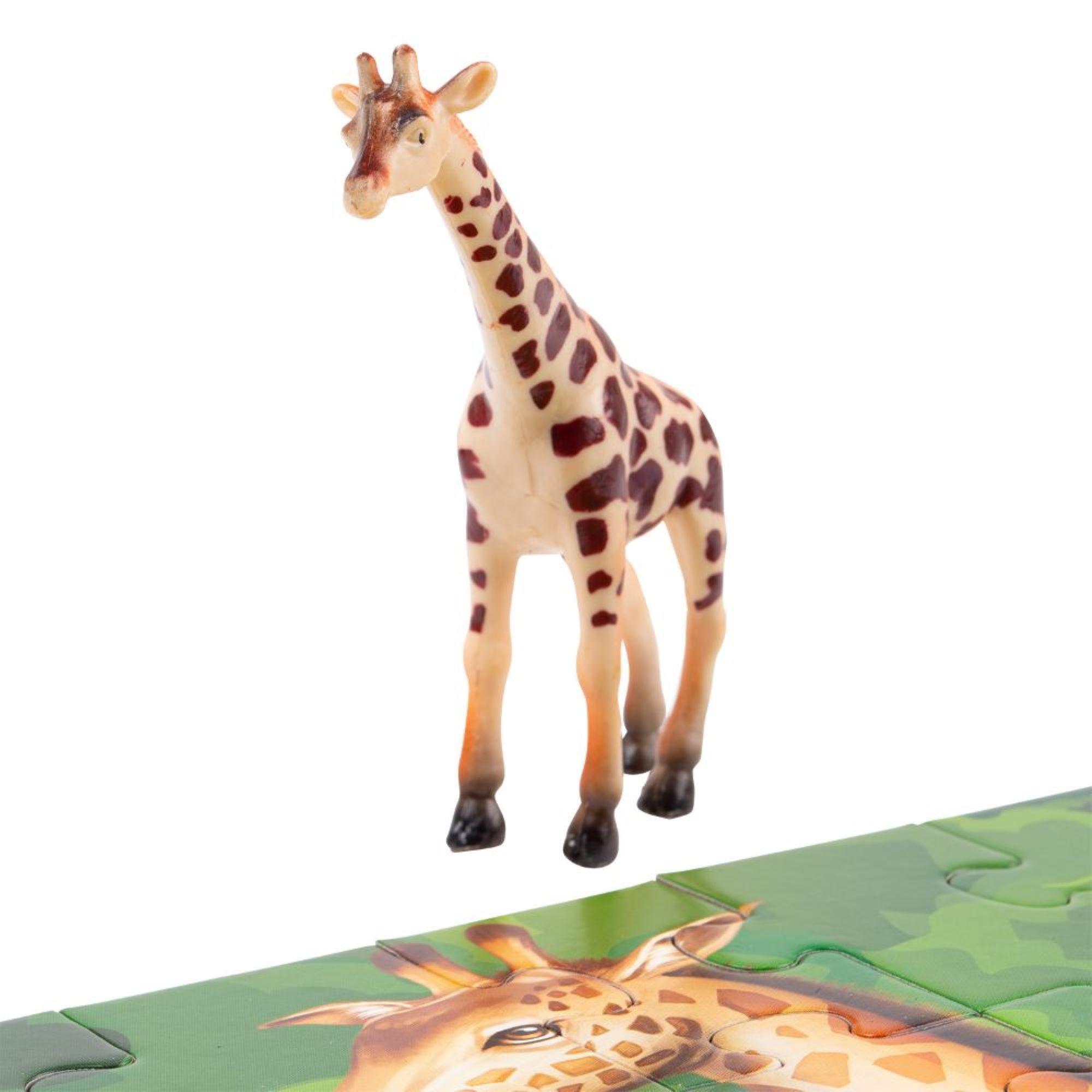 Puzzle Jirafa 36 piezas + Figura-1