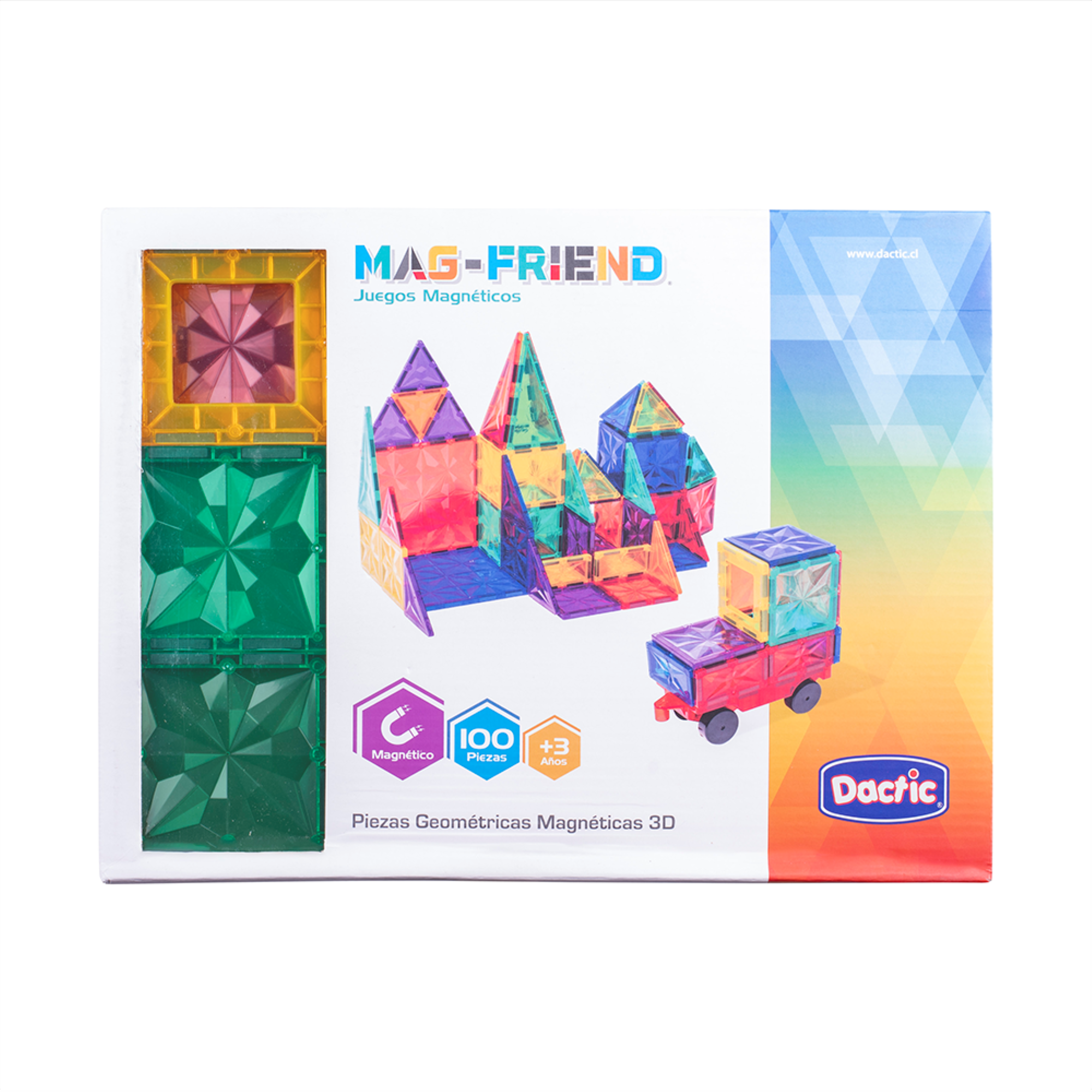 Pieza Geométrica Magnética 3D 100u MAG-FRIEND-4