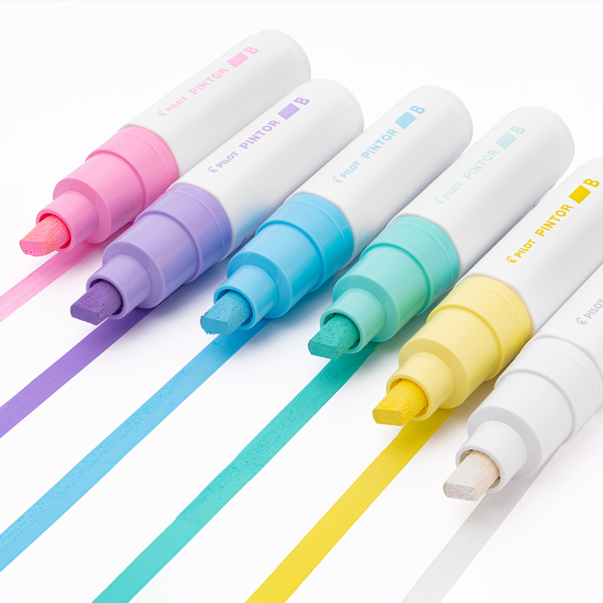 Pintor Set Pastel Punta Biselada 6 un.-2