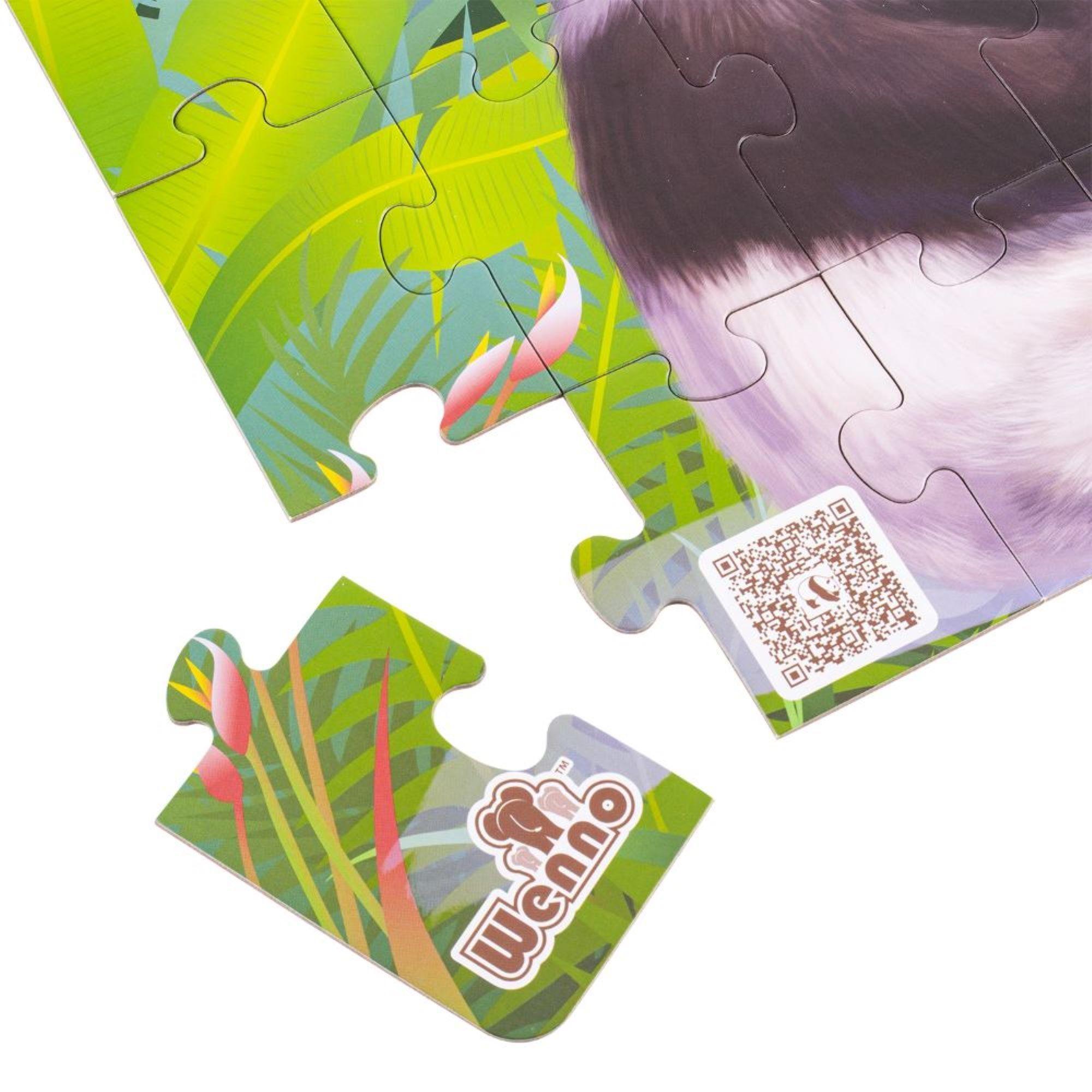 Puzzle Oso Panda 18 Piezas + Figura-2