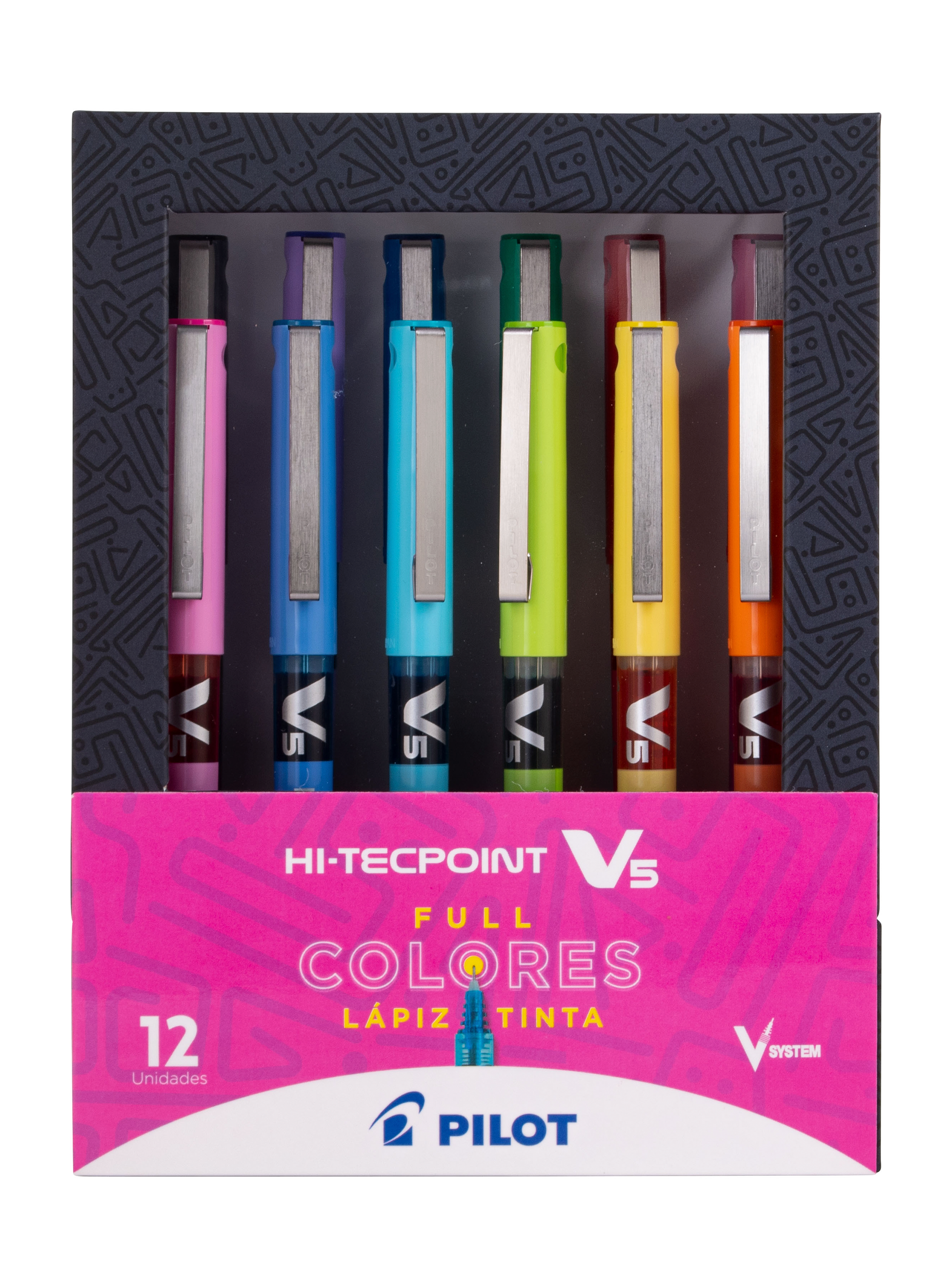 LÁPICES HI-TECPOINT V5 12 UN-2