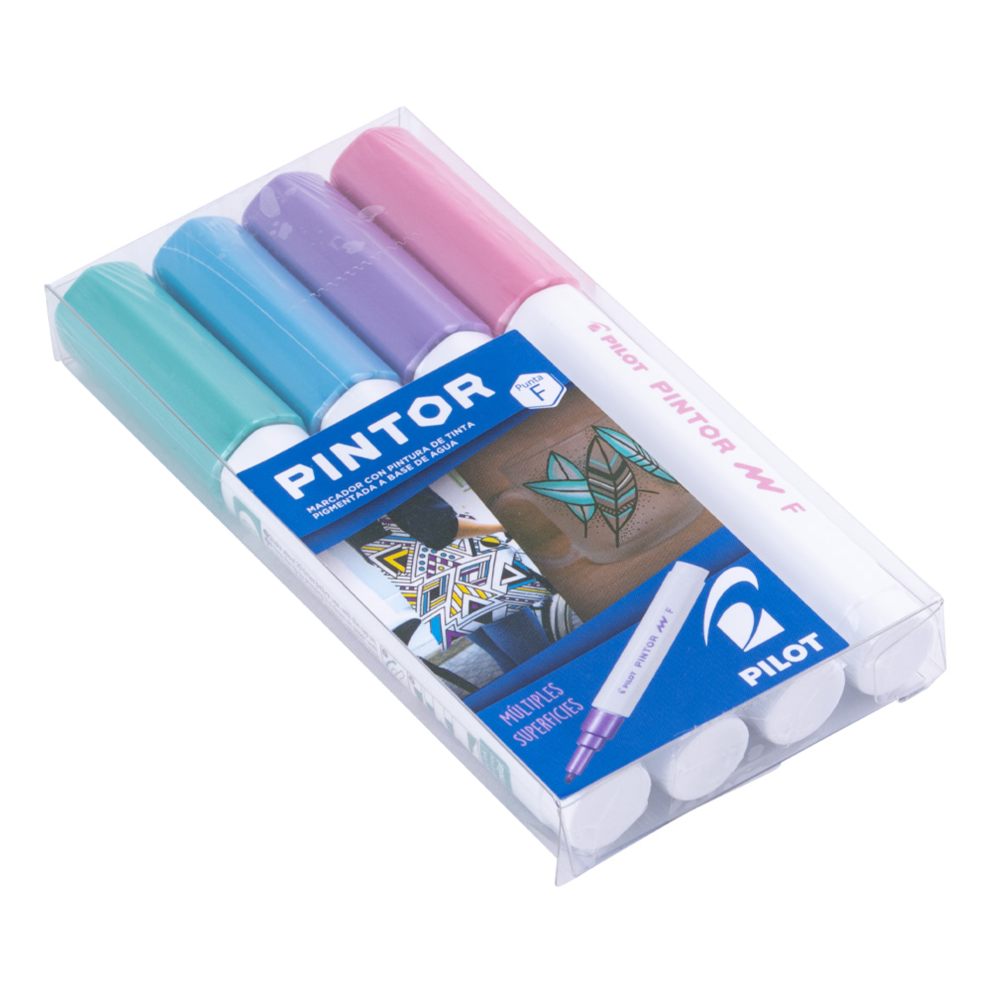 Set 4 Pintor Fino 4 Metalizado-3