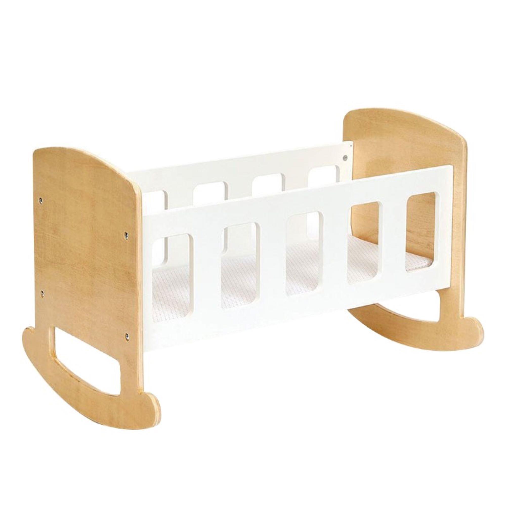 Cuna Muñeca Madera-0