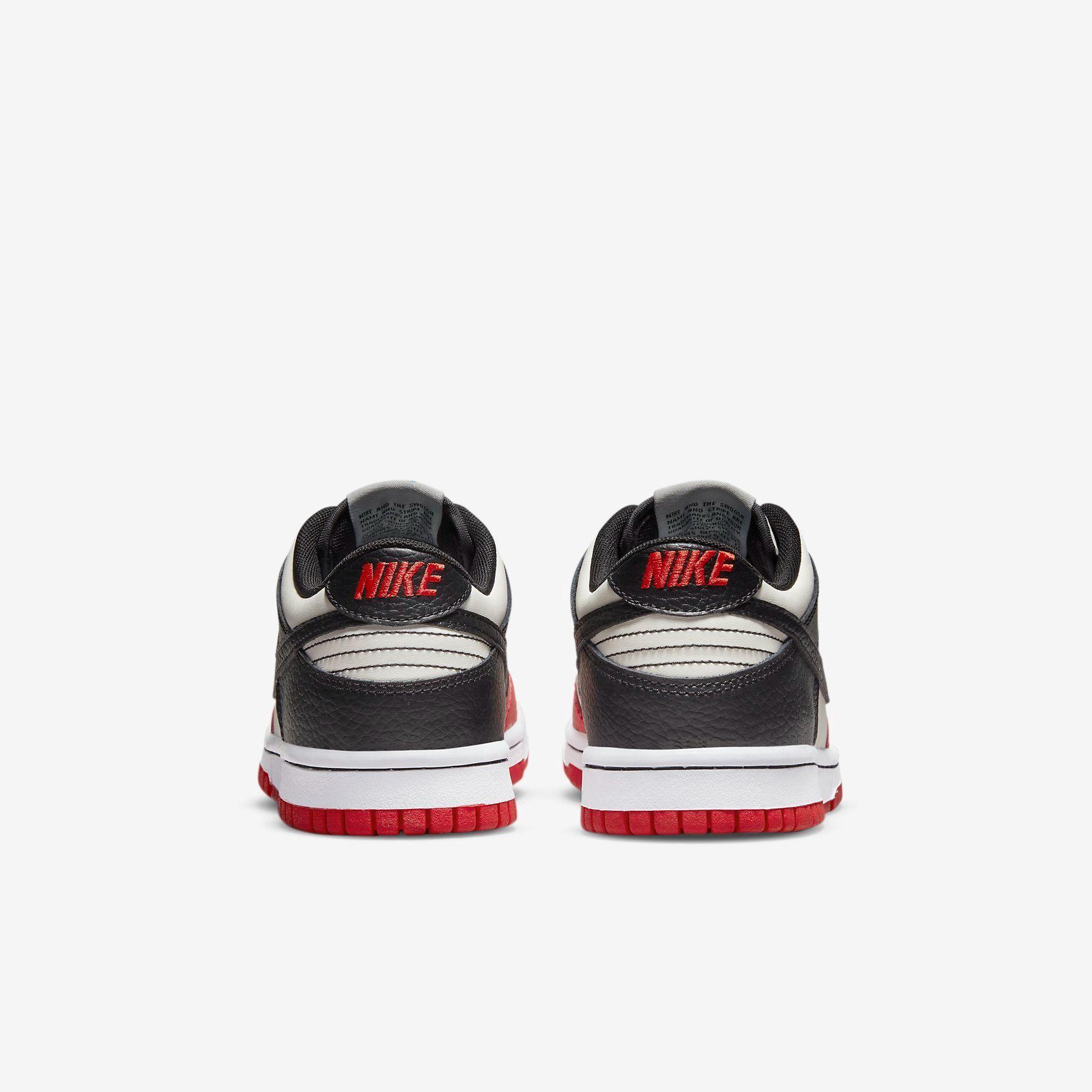 Zapatillas Nike Dunk Low x NBA Chicago Juvenil-2