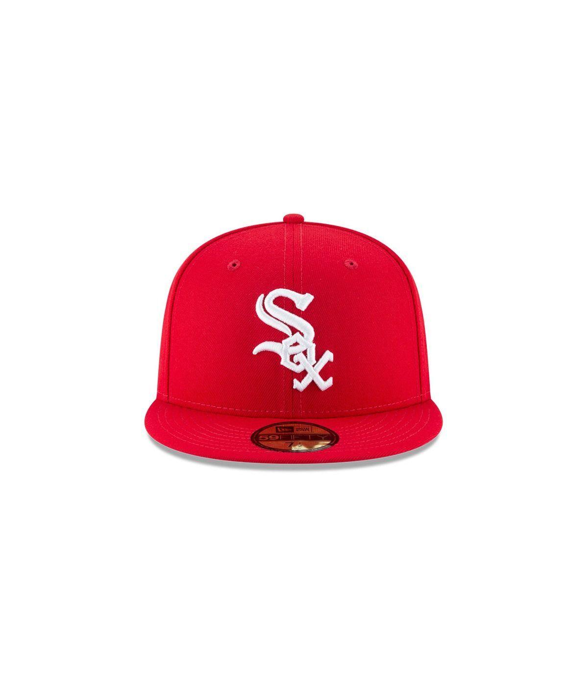 Gorro New Era Chicago White Sox 59Fifty Red-2