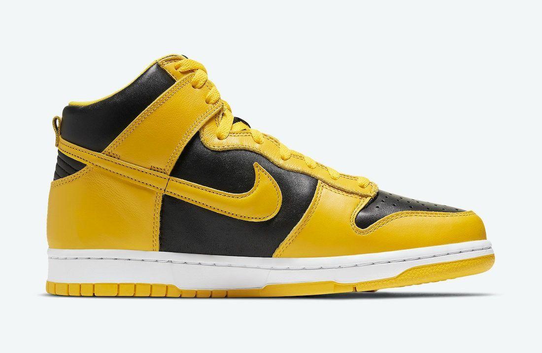 Zapatillas Nike Dunk High Varsity Maize Caja Rota-2
