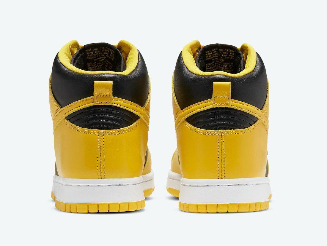 Zapatillas Nike Dunk High Varsity Maize Caja Rota-3