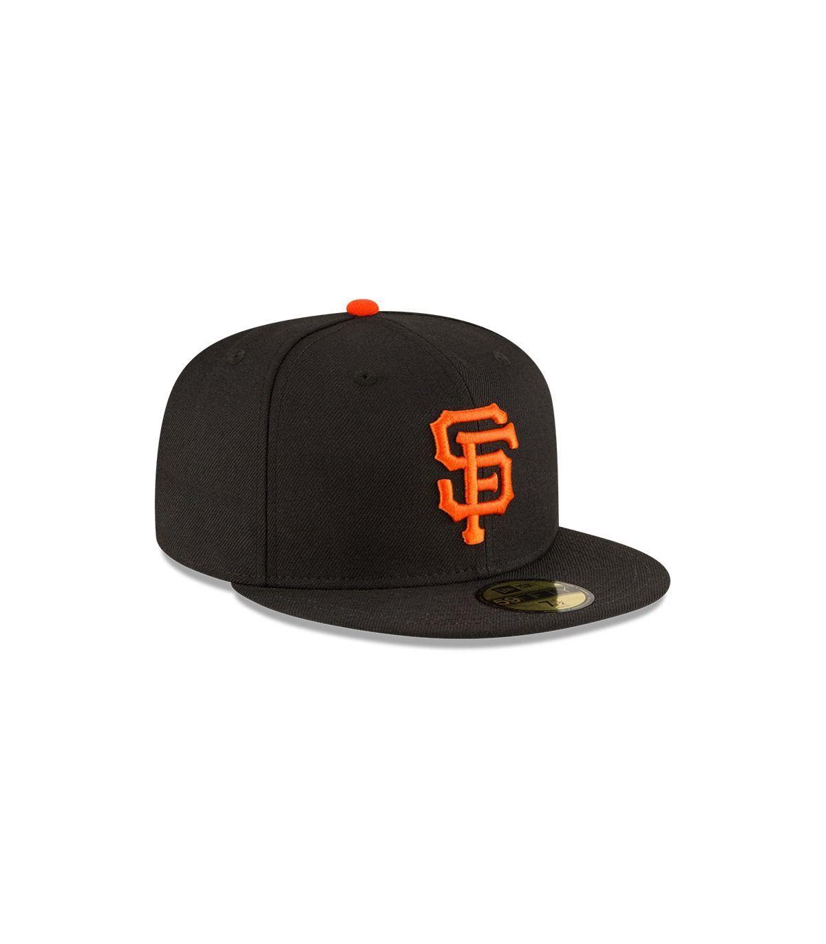 Gorro New Era San Francisco Giants WS 2002 59Fifty Negro-3