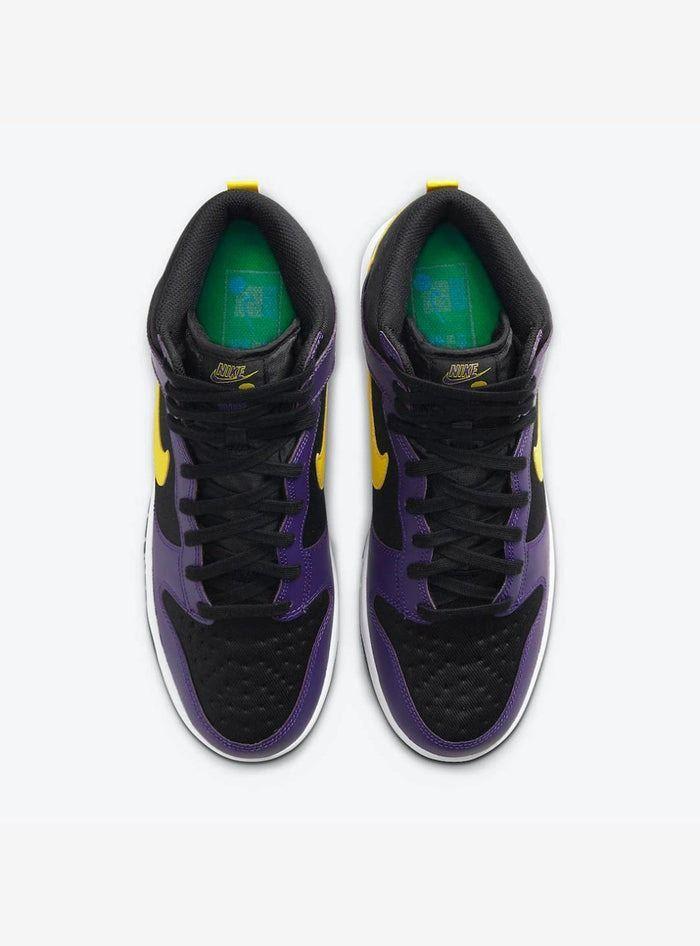 Zapatillas Nike Dunk High Lakers-6