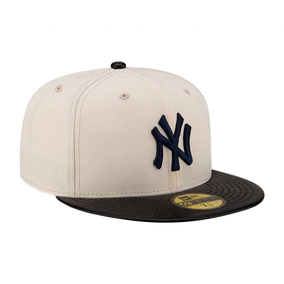 Gorro New Era 59Fifty New York Yankees Leather Visor-2