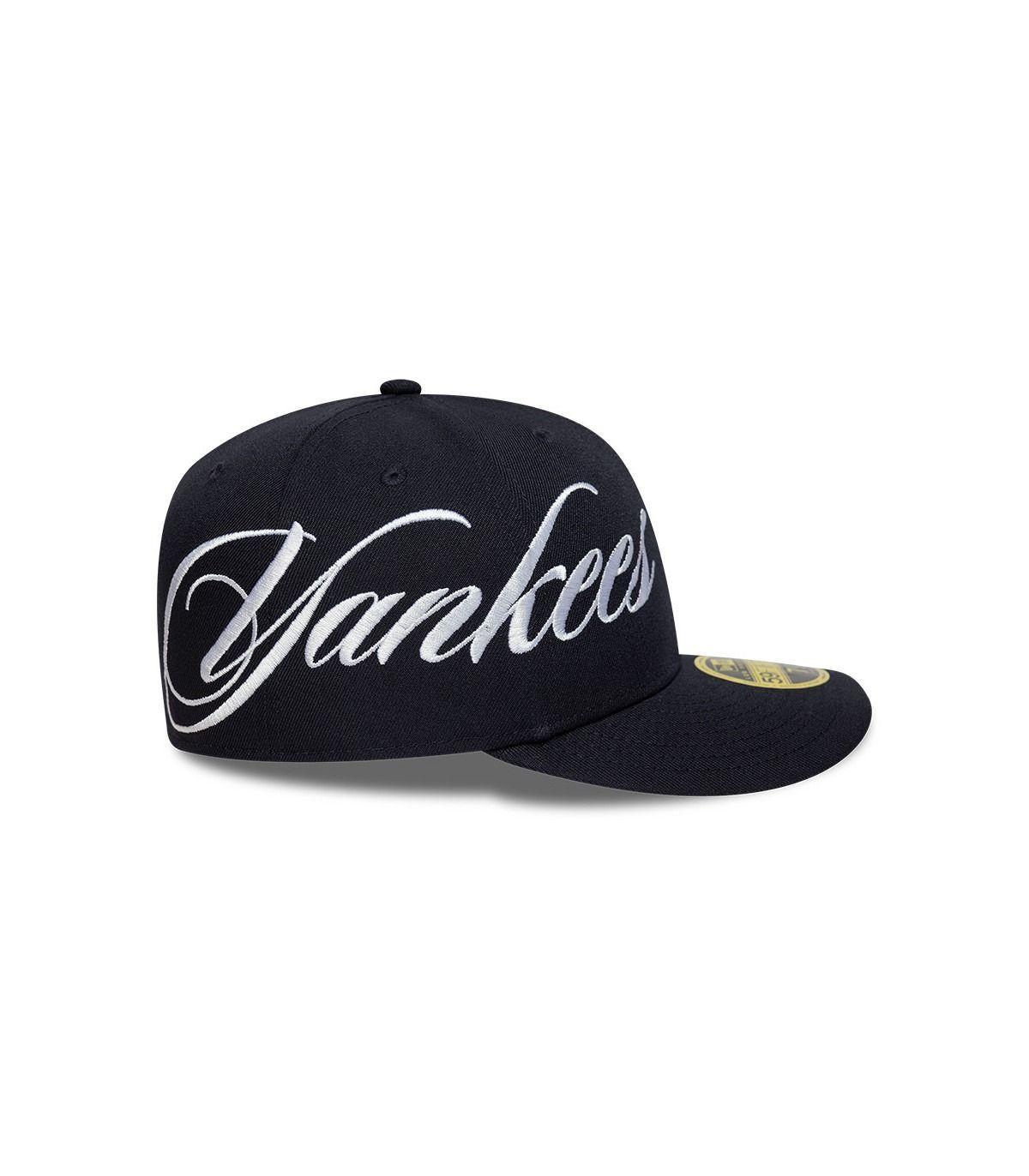 Gorro New Era New York Yankees MLB Side Script 59Fifty Low Profile-4
