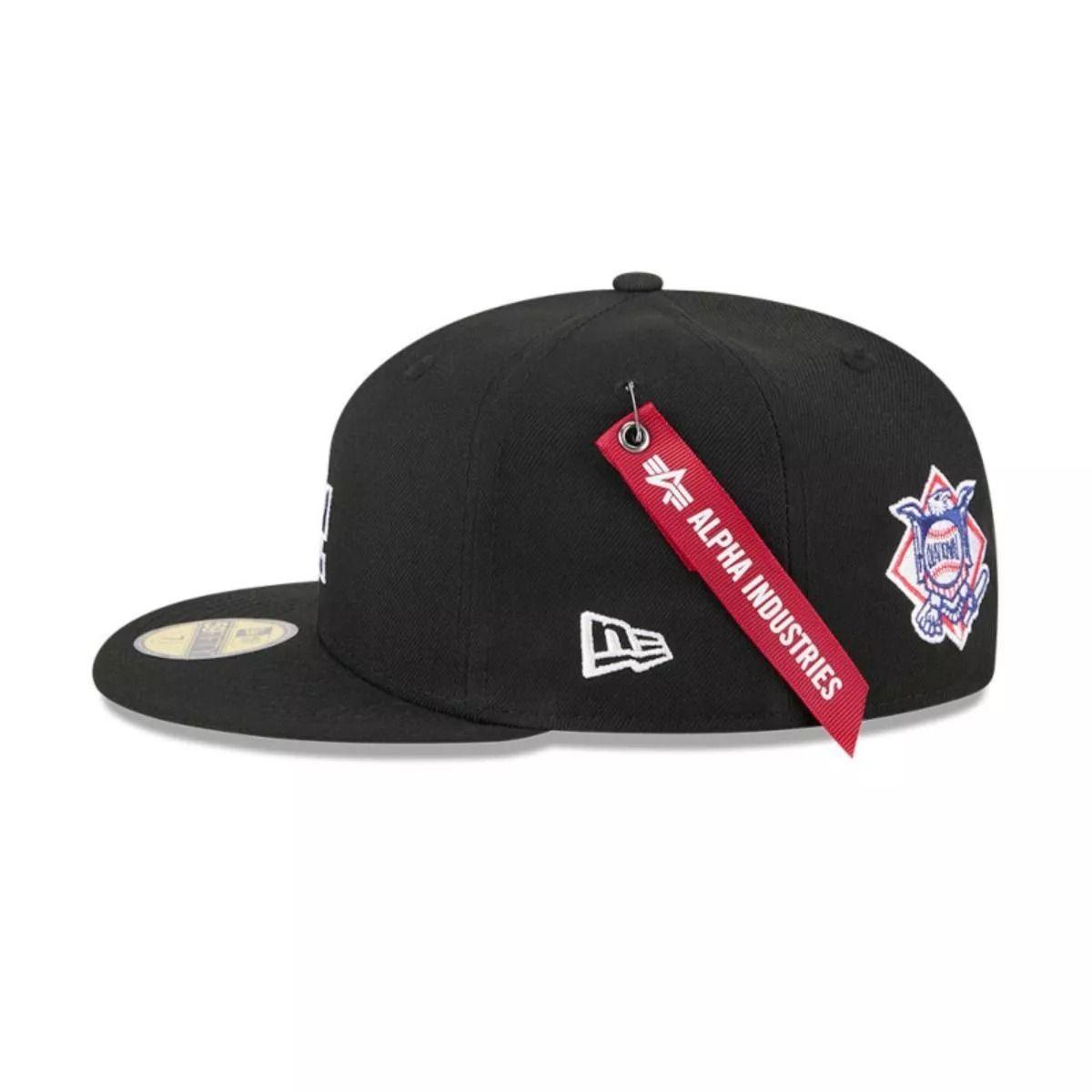 Gorro New Era Los Angeles Dodgers 59Fifty Alpha Industries Negro-6