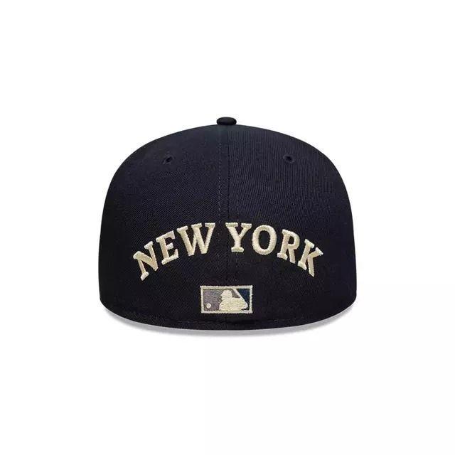 Gorro New Era New York Yankees 59Fifty Wordmark Azul Marino-3