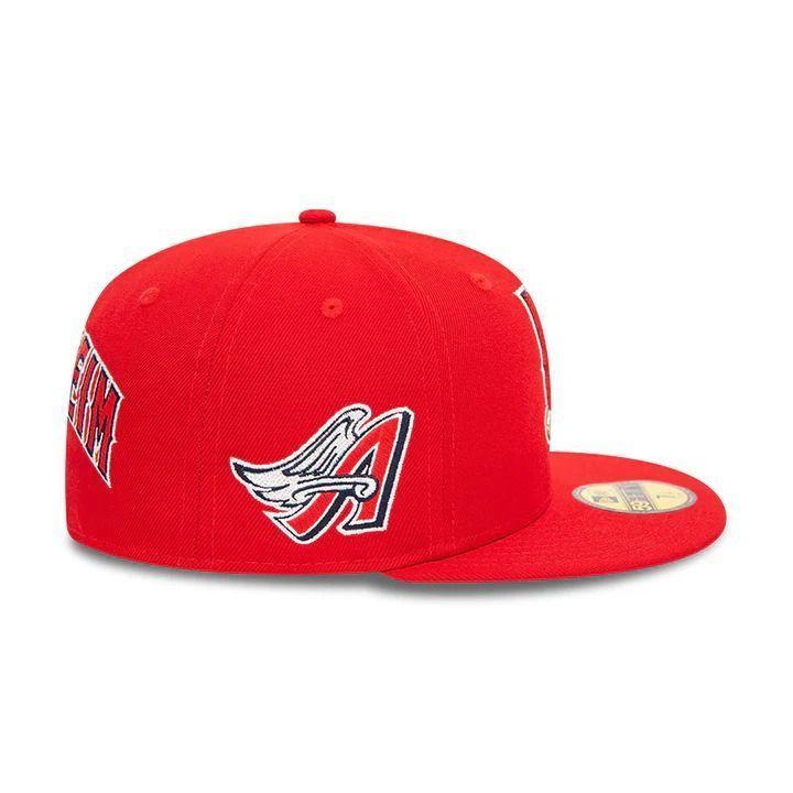 Gorro New Era Anaheim Angels 59Fifty Upside Down Rojo-3