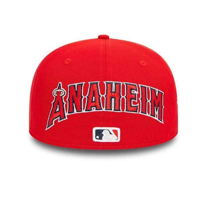 Gorro New Era Anaheim Angels 59Fifty Upside Down Rojo-4