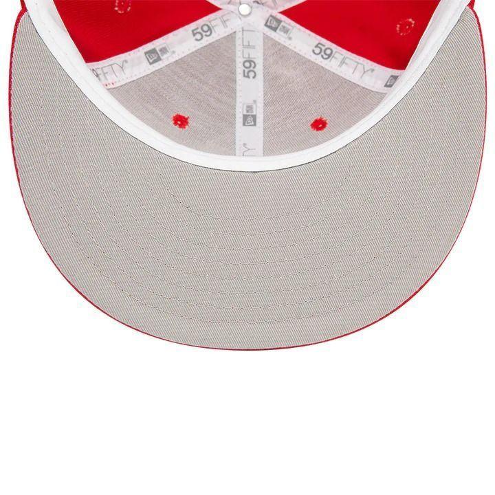 Gorro New Era Anaheim Angels 59Fifty Upside Down Rojo-5