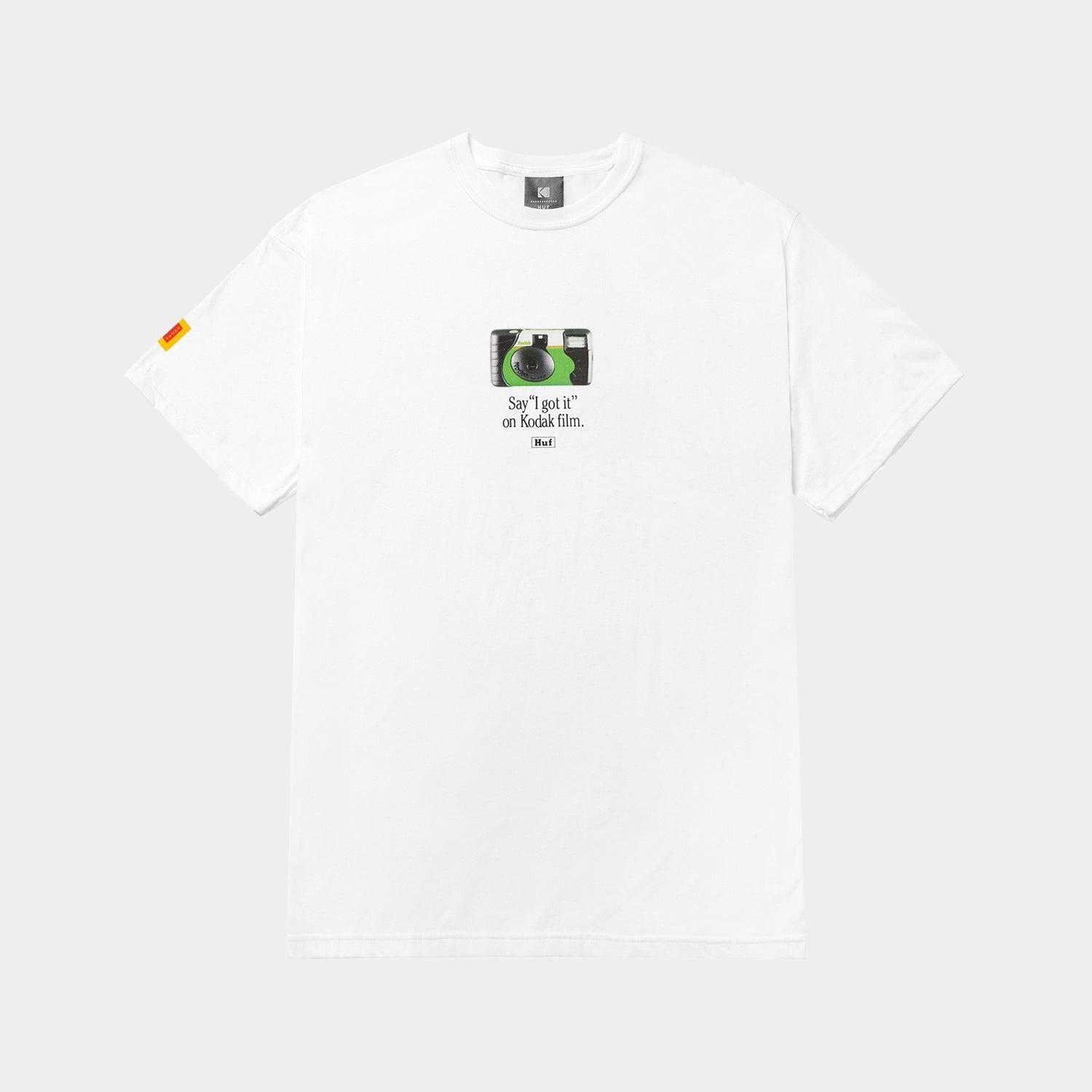 Polera HUF x Kodak Power Flash Blanca-2