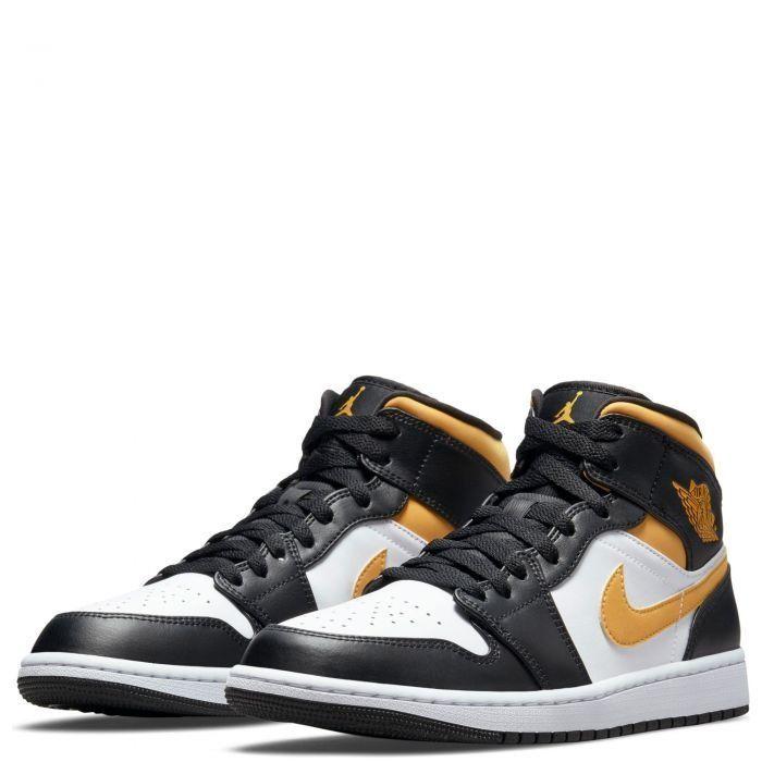 Zapatilla Jordan 1 Mid Amarillas-0