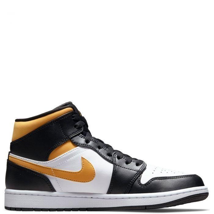 Zapatilla Jordan 1 Mid Amarillas-1